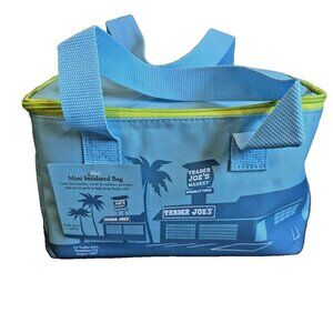 NWT Trader Joe Mini Cooler bag - Blue